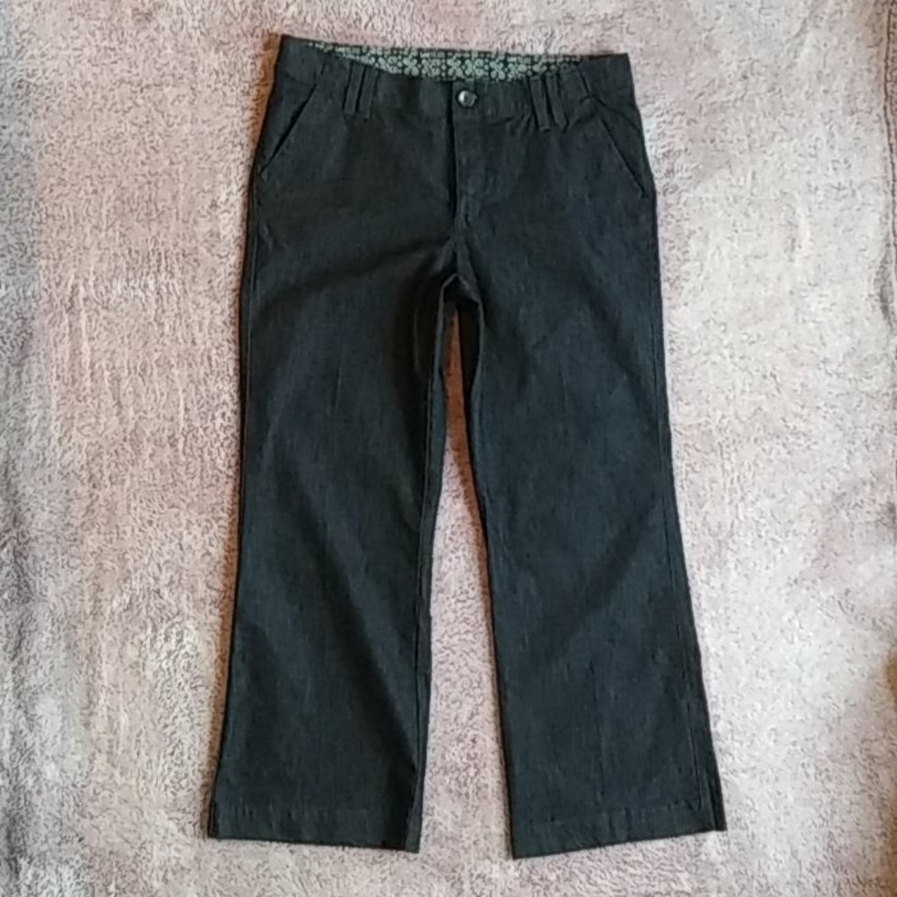 Lee No Gap Waistband Jean Capri 12 Petite